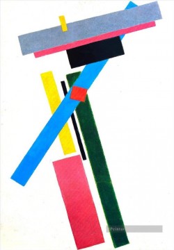 Kazimir Malevich œuvres - construction suprematiste 1915 Kazimir Malevich